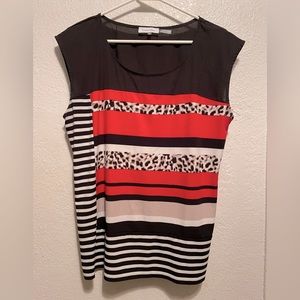 Calvin Klein XL Stripe Blouse
